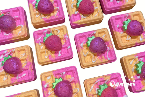 Strawberry Waffle Bath Bomb
