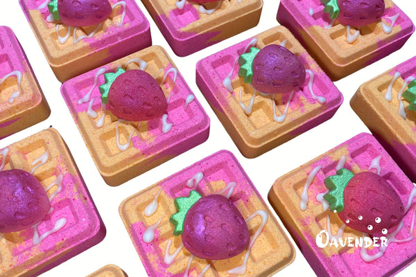 Strawberry Waffle Bath Bomb