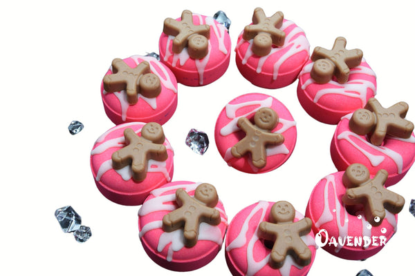 Holiday Donut Bath Bomb Gift Set
