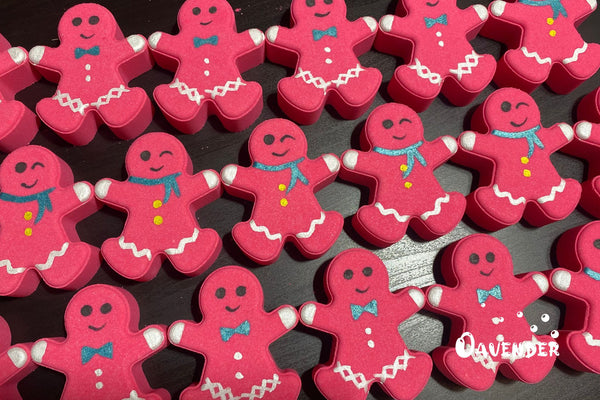 Gingerbread Man Bath Bomb