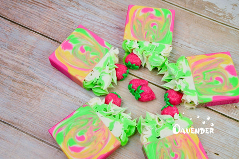 Strawberry Smoothie Soap