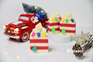 Candy Cane Soap