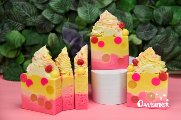 Raspberry Bubble Tea Soap
