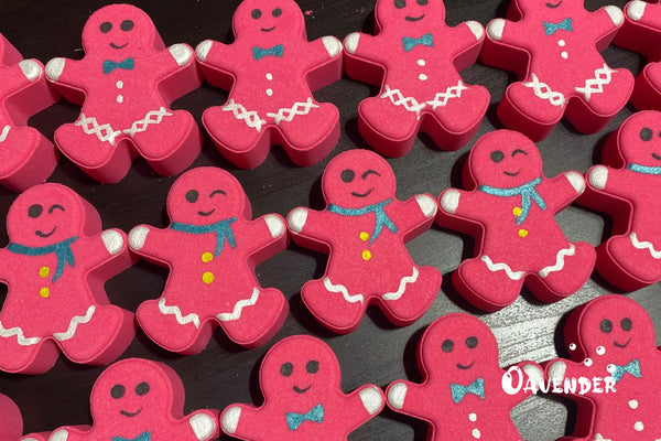 Gingerbread Man Bath Bomb