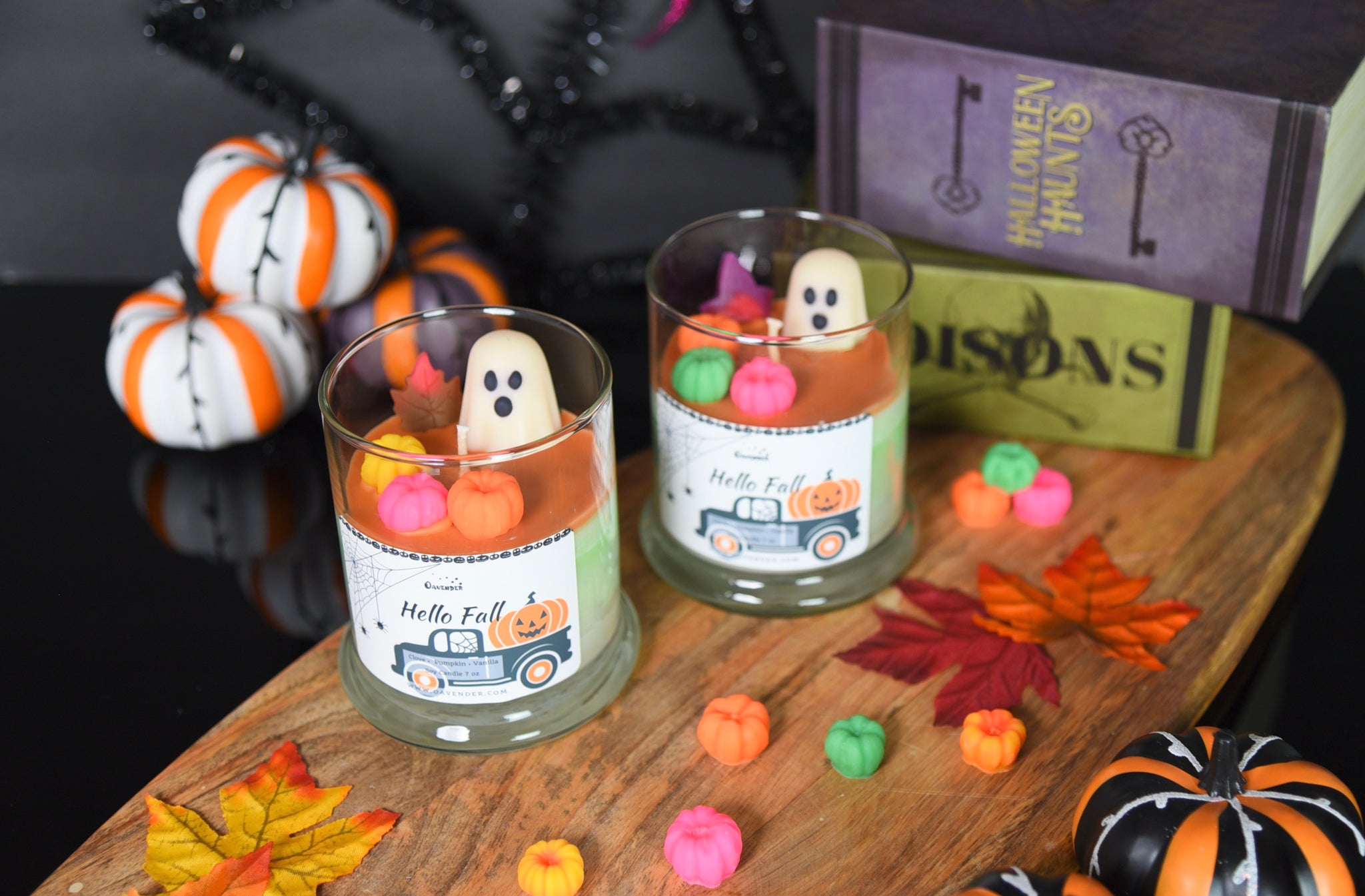 Hello Fall Candle