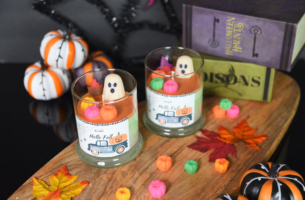Hello Fall Candle