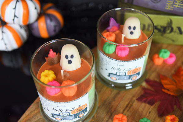 Hello Fall Candle