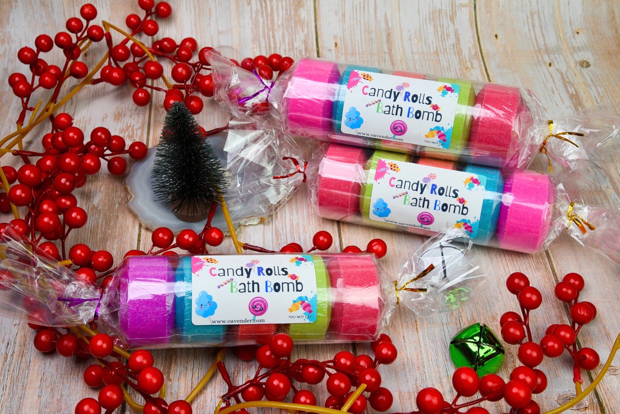 Candy Rolls Bath Bomb