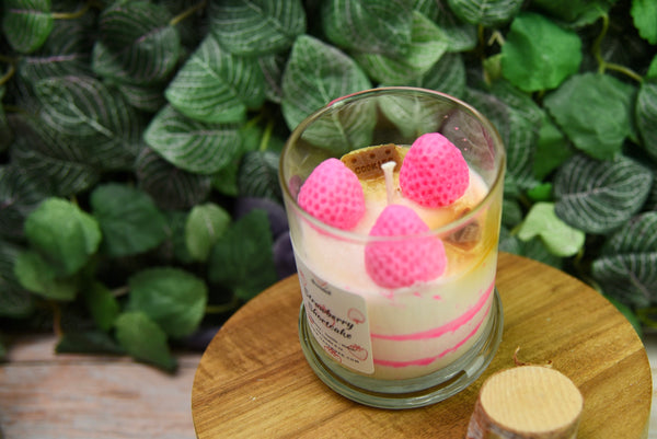 Strawberry Shortcake Candle