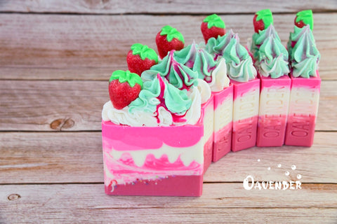 Strawberry Shortcake Soap
