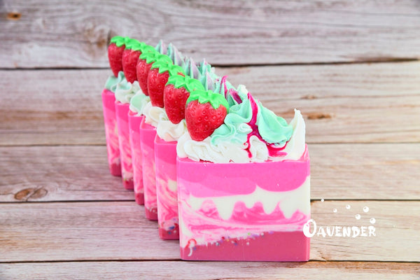 Strawberry Shortcake Soap