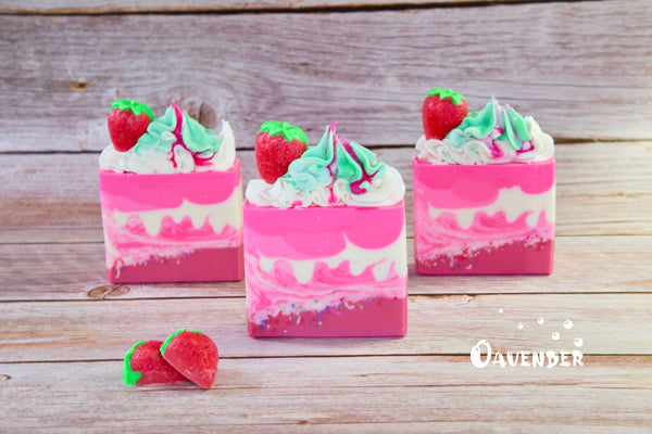 Strawberry Shortcake Soap