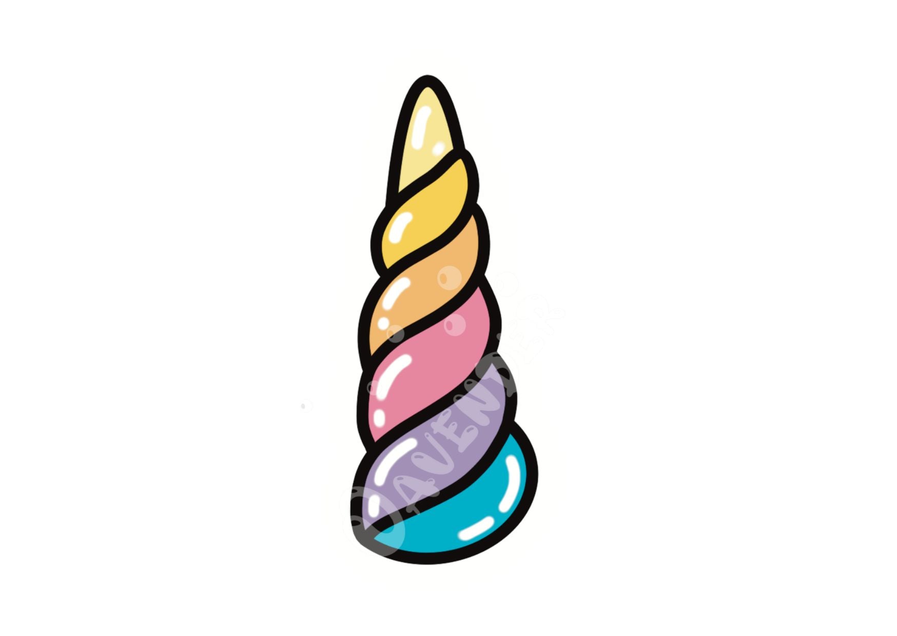 Rainbow Unicorn Sticker