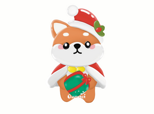 Corgi Christmas Sticker